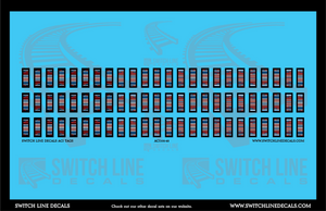O Scale ACI KarTrak Decal Set