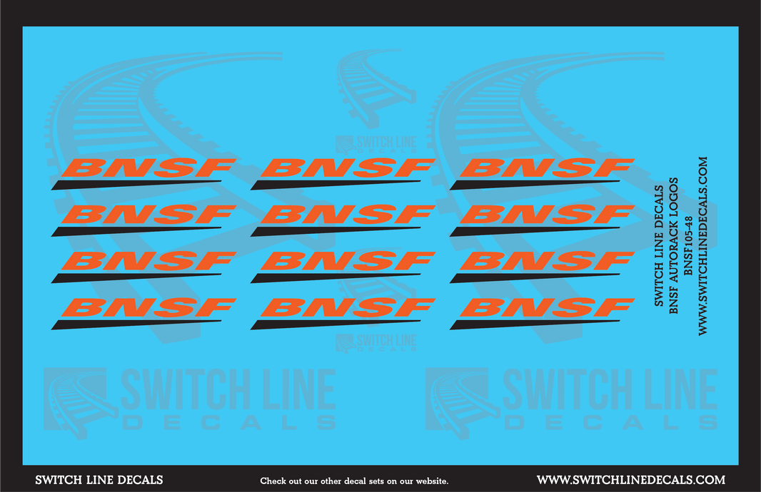 O Scale Railroad Decals | Switch Line Decals
