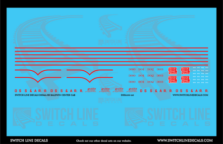N Scale Railroad Decals | Switch Line Decals