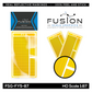 HO Scale Railroad Freight Car Yellow Reflective Markings Set Mixed | Smokebox Graphics Reflectors Alternative 
