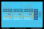 Herzog Ballast Hoppers Decal Set