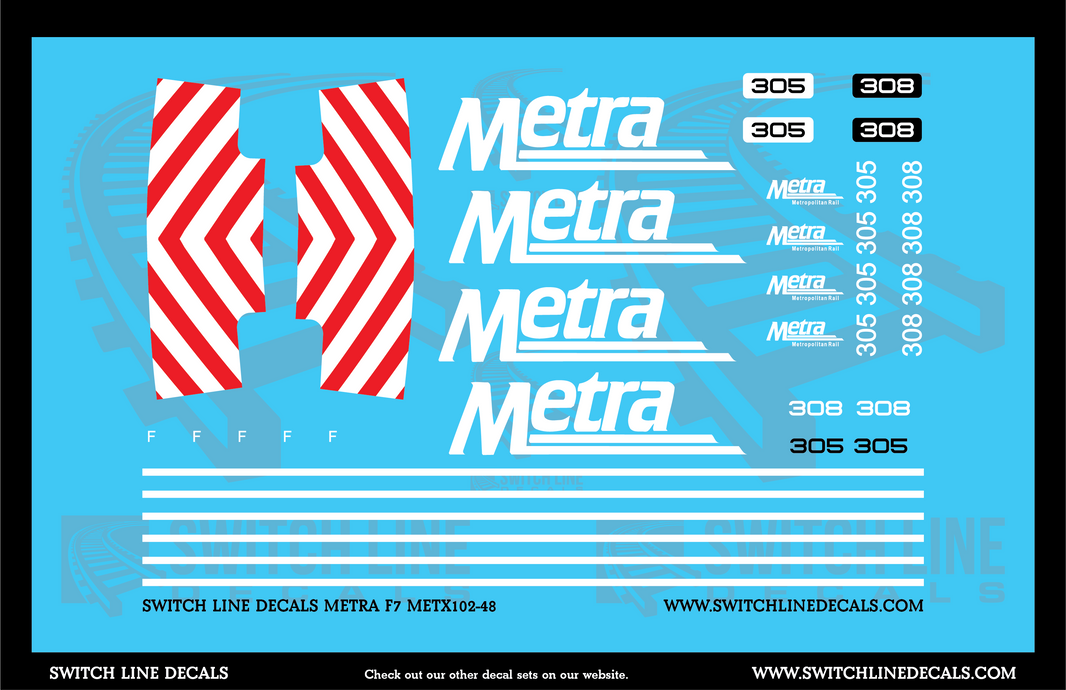 O Scale Railroad Decals | Switch Line Decals