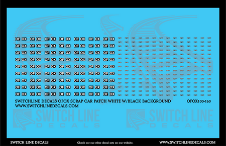 Custom Model Railroad Decals In HO and N Scale - Made in the USA