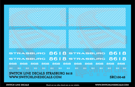 O Scale Railroad Decals | Switch Line Decals