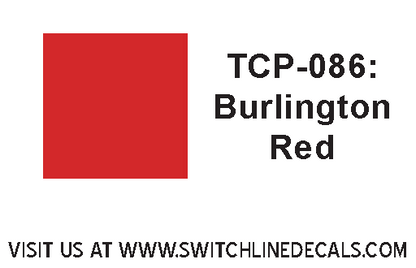 Tru Color Paint CB&Q Red 1oz