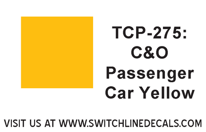 Tru Color Paint C&O Psg.Car Yellow 1oz