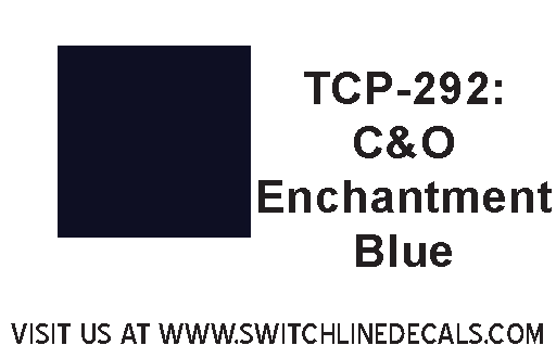 Tru Color Paint C&O Enchantment Blue  1oz