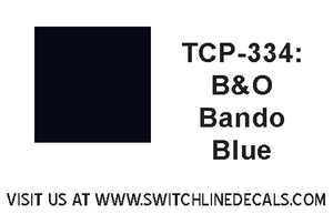 Tru Color Paint B&O Bando Blue 1oz