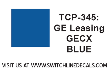 Tru Color Paint GE Leasing (GECX) Blue 1oz