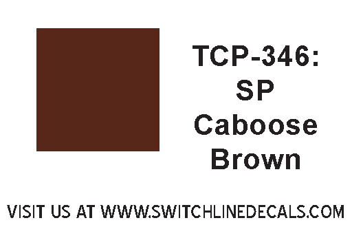 Tru Color Paint SP Caboose Brown  1oz