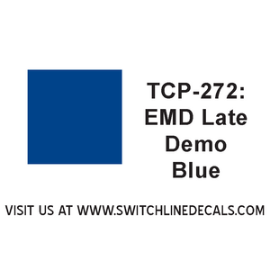 Tru Color Paint EMD Late Demo Blue 1oz