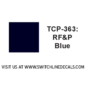 Tru Color Paint TCP-363 Richmond, Fredericksburg and Potomac Blue 1oz TCP363