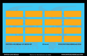 O Scale Union Pacific Patching Decal Set