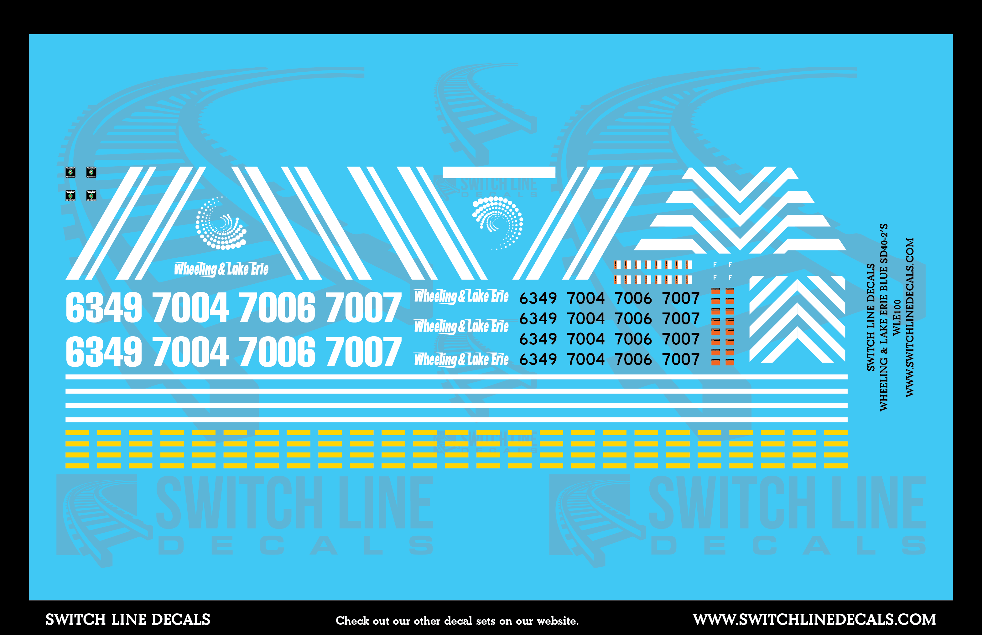 Short Line Decals
